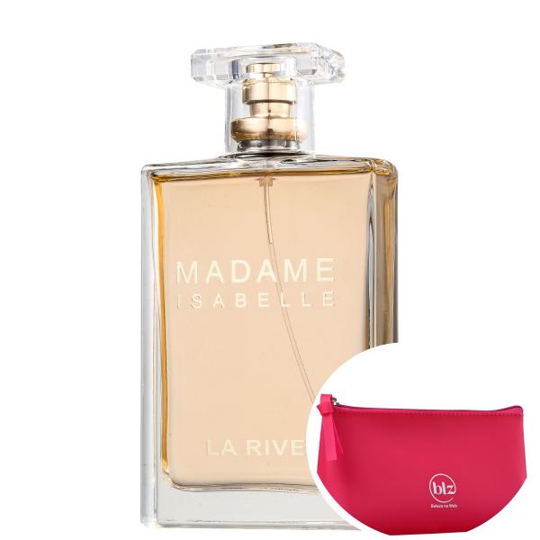Madame Isabelle La Rive Eau de Parfum - Perfume Feminino 90ml+Beleza na Web Pink - Nécessaire