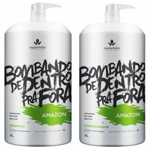 Madame Lis Bombando de Dentro Pra Fora Amazon Kit Duo 2 X 3L - 3l