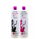 Madarrô Lizzy Cat 3D Black Escova Progressiva 2x1000ml