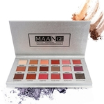MAG5010 18 Cores Paleta de Sombra Matte Glitter Maquiagem Shimmer Sombra