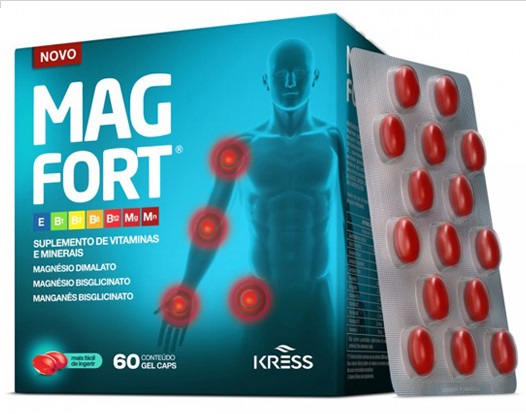 Magfort Magnésio 60cps - Kress