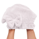 Magia Instantanea de secagem do cabelo microfibra toalha absorvente cabelo Dry Shower Cap Adulto