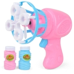 Magic Bubble Blower máquina elétrica automática fabricante de bolha Mini Fan Crianças Outdoor Brinquedos Fontes do casamento