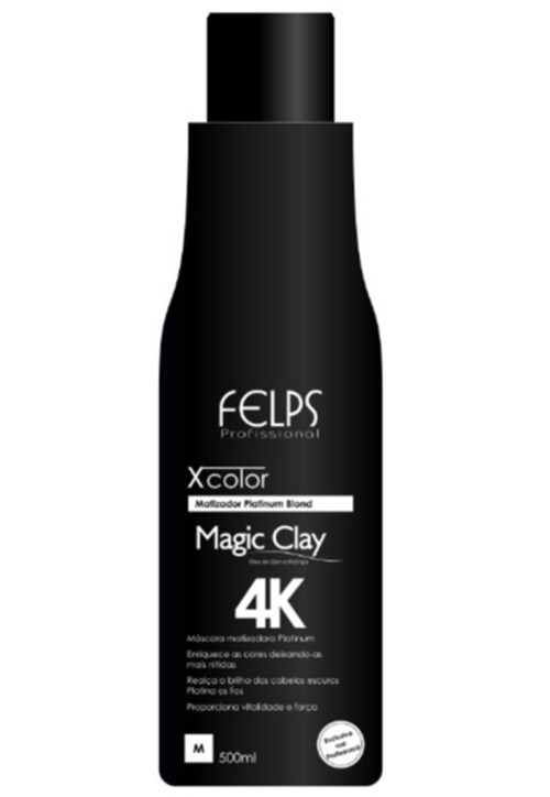 Magic Clay 4K Xcolor Felps Profissional 500ml
