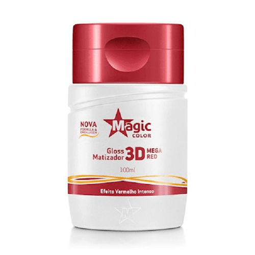 Magic Color 3D Mega Red Matizador - Efeito Vermelho Intenso