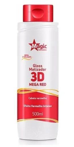Magic Color Gloss Matizador 3d Mega Red 500ml