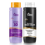Magic Color - Kit 3d Shampoo + Matizador Tradicional Efeito Prata 500ml
