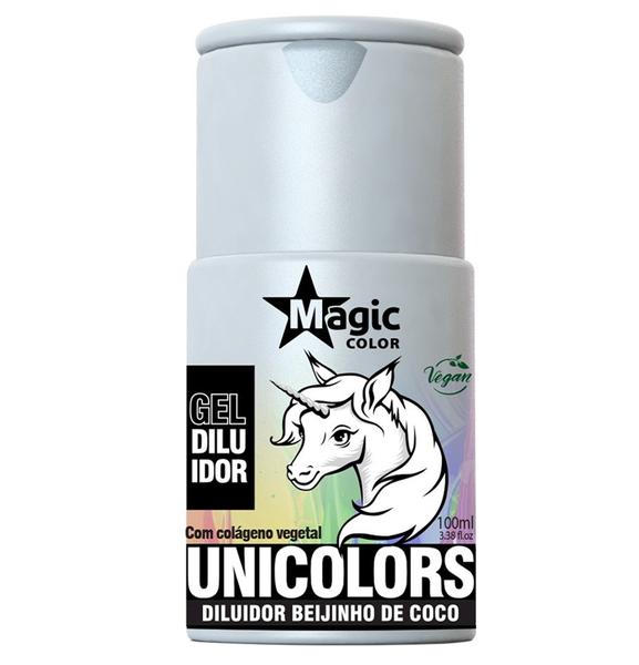 Magic Color Unicolors Gel Diluidor 100ml - Diluidor Beijinho de Coco