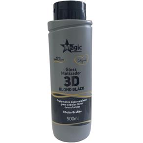 Magic Profissional Gloss Matizador 3d Blond Black 500ml