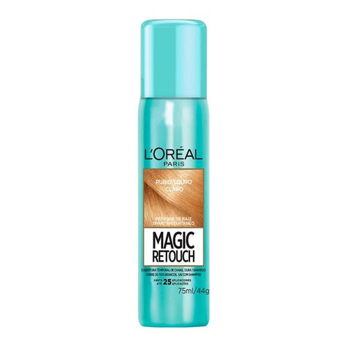 Magic Retouch L'oréal Louro Claro Spray Instantâneo para Retoque de Raiz 75ml
