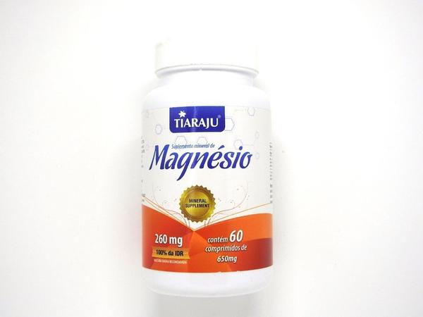 Magnésio 260mg - Tiaraju - 60 Comprimidos 650mg