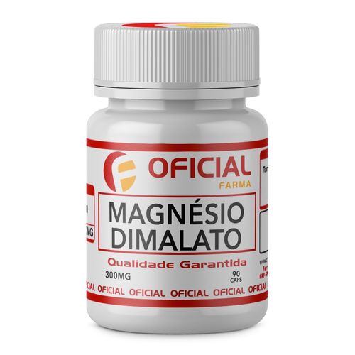 Magnésio Dimalato 300Mg 90 Cápsulas