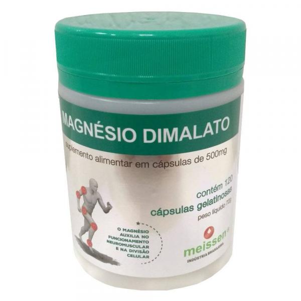 Magnésio Dimalato -120 Cápsulas de 550 Mg - Meissen