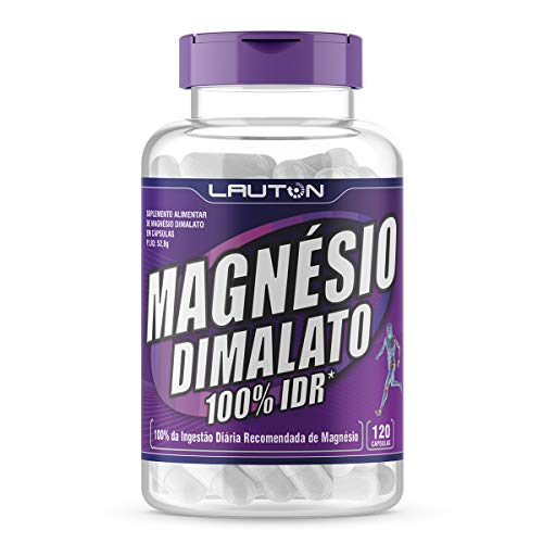 Magnésio Dimalato 100% Idr - 120 Capsulas Lauton