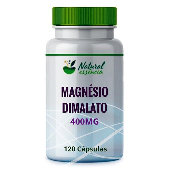 Magnésio Dimalato 400mg 120 Cápsulas - Natural Essência