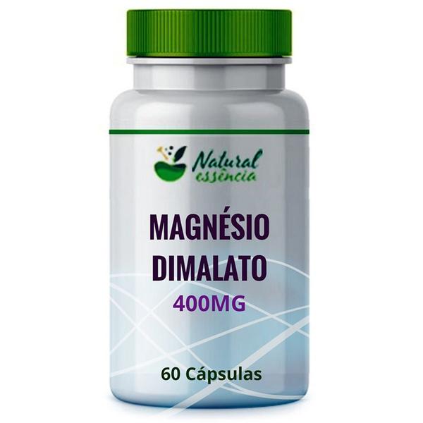 Magnésio Dimalato 400mg 60 Cápsulas - Natural Essência