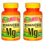 Magnésio Quelato - 2 Un de 60 Cápsulas - Unilife