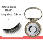 False eyelashes Magnéticos cílios postiços 5 Imãs reutilizáveis ¿¿cílios falsos Natural Kit Macio Cílios Extensão Eyeliner Pinças