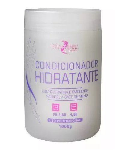 Mairibel- Condicionador Hidratante 3 5 com Queratina - 1kg
