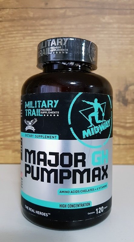 Major Gh Pump Max Military Trail 120 Tabs - Midway Usa