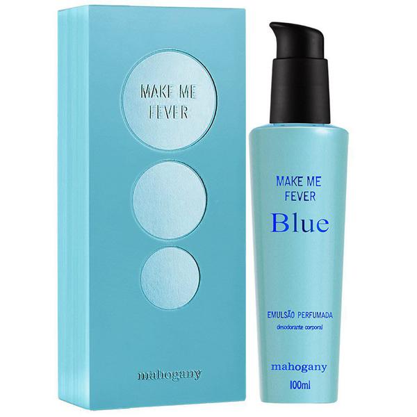 Make me Fever Blue Hidratante Desodorante Corporal 100ml - Mahogany