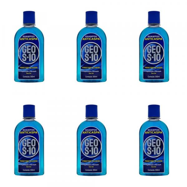 Makrofarma Geo S-10 Shampoo Anticaspa 300ml (Kit C/06)