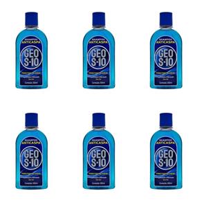 Makrofarma Geo S-10 Shampoo Anticaspa 300ml - Kit com 06