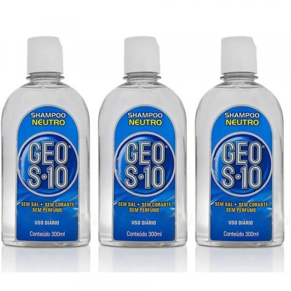 Makrofarma Geo S-11 Shampoo Neutro 300ml (Kit C/03)