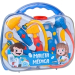 Maleta Médica Infantil Fun com 8 Acessórios - Colorida