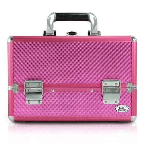 Maleta Profissional de Maquiagem Pink Bjh17302 Jacki Design