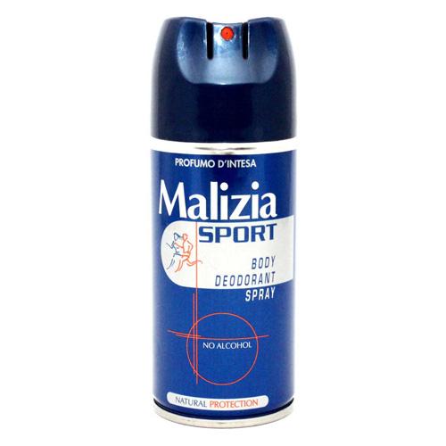 Malizia Sport Malizia - Desodorante Unissex Sem Álcool