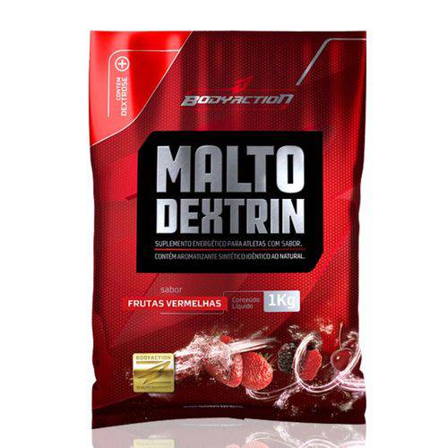 Malto - Body Action 1kg - Frutas Vermelhas