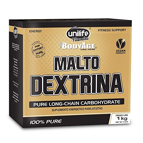 Maltodextrina 100% Pure Natural 1kg Unilife