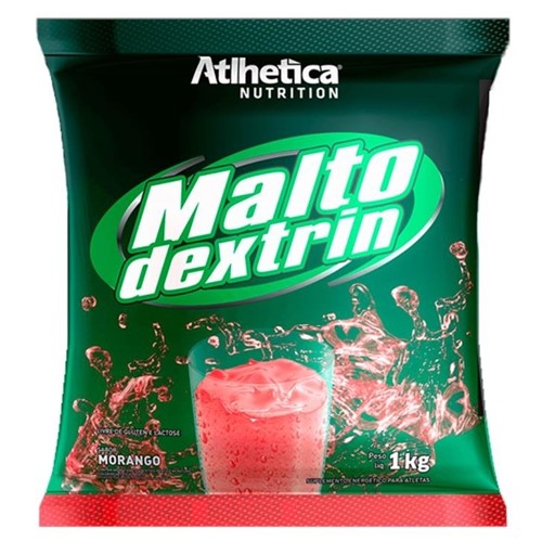 Maltodextrina 1Kg Morango - Atlhetica Nutrition