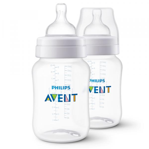 Mamadeira Clássica - Pack Duplo - +1 Mês - 260 Ml - Philips Avent