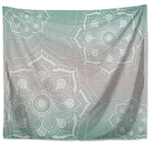 Mandala da flor impressão parede Haning Tapestry Beach Blanket