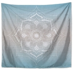 Mandala da flor impressão parede Haning Tapestry Beach Blanket