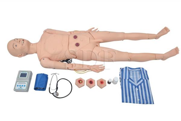 Manequim Avançado para Cuidados Geriátrico Masculino com Órgãos Internos - Sdorf Scientific