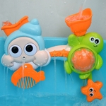 Manivela do pulverizador de água das águas balneares Brinquedos infantis Banho Brinquedos Baby toys