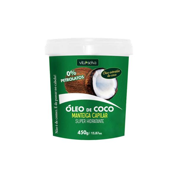 Manteiga Capilar Vita Seiva Óleo de Coco - 450g
