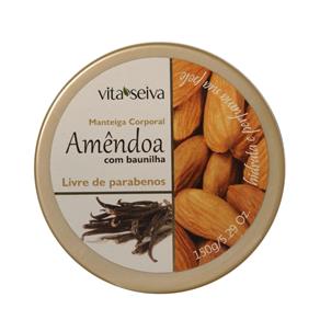 Manteiga Corporal Amêndoa com Baunilha 1- Vita Seiva