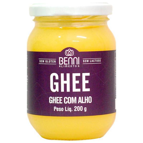 Manteiga Ghee com Alho - Benni 200g