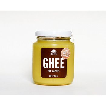 Manteiga GHEE com Sal Rosa do Himalaia 200g Benni Alimentos