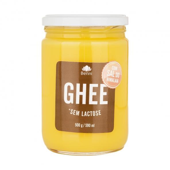 Manteiga GHEE com Sal Rosa do Himalaia 500g - Benni