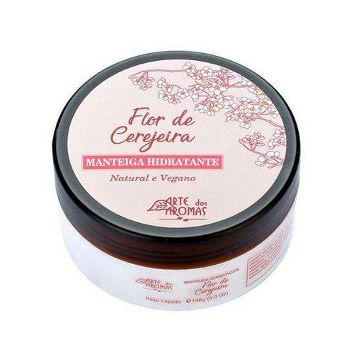 Manteiga Hidratante Flor de Cerejeira - 196g - Arte dos Aromas