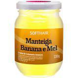 Manteiga Soft Hair Banana e Mel Creme Tratamento Intensivo - Softhair