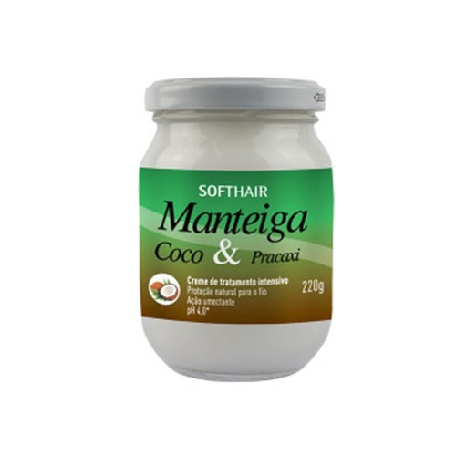 Manteiga Soft Hair Coco com Pracaxi 220G