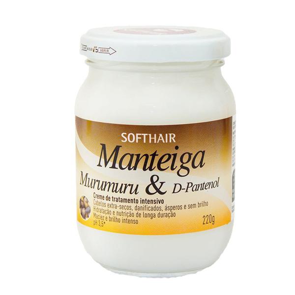 Manteiga Soft Hair Murumuru e D-Pantenol 220g - Softhair