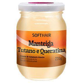 Manteiga Soft Hair Tutano Queratina Creme Tratamen Intensivo - Softhair