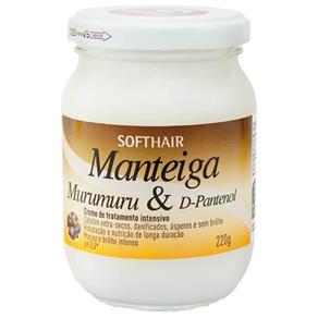 Manteiga SoftHair - Creme de Tratamento Murumuru e D-Pantenol - 220g